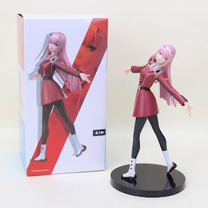 21cm Anime DARLING no FRANXX Figura Brinquedo Zero Dois 02 PVC Action Figure Collection Brinquedos| Figuras de Ação