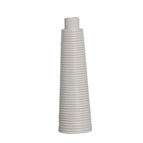 Vaso Garrafa para Flores (com Textura ) - Acabamento Verde Claro Fosco