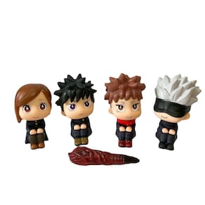 Jujutsu Kaisen Dedo Yuji Itadori Gojo Satori Pvc Ação Fi