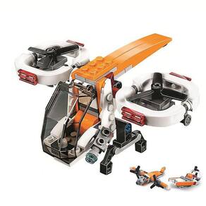 3 em 1 Cidade Criador Helicóptero Helicóptero Duplo Figura Blocos Co