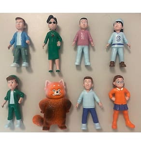 Anime Filme Figuras de Ação Pvc Cartoon Collection Natal