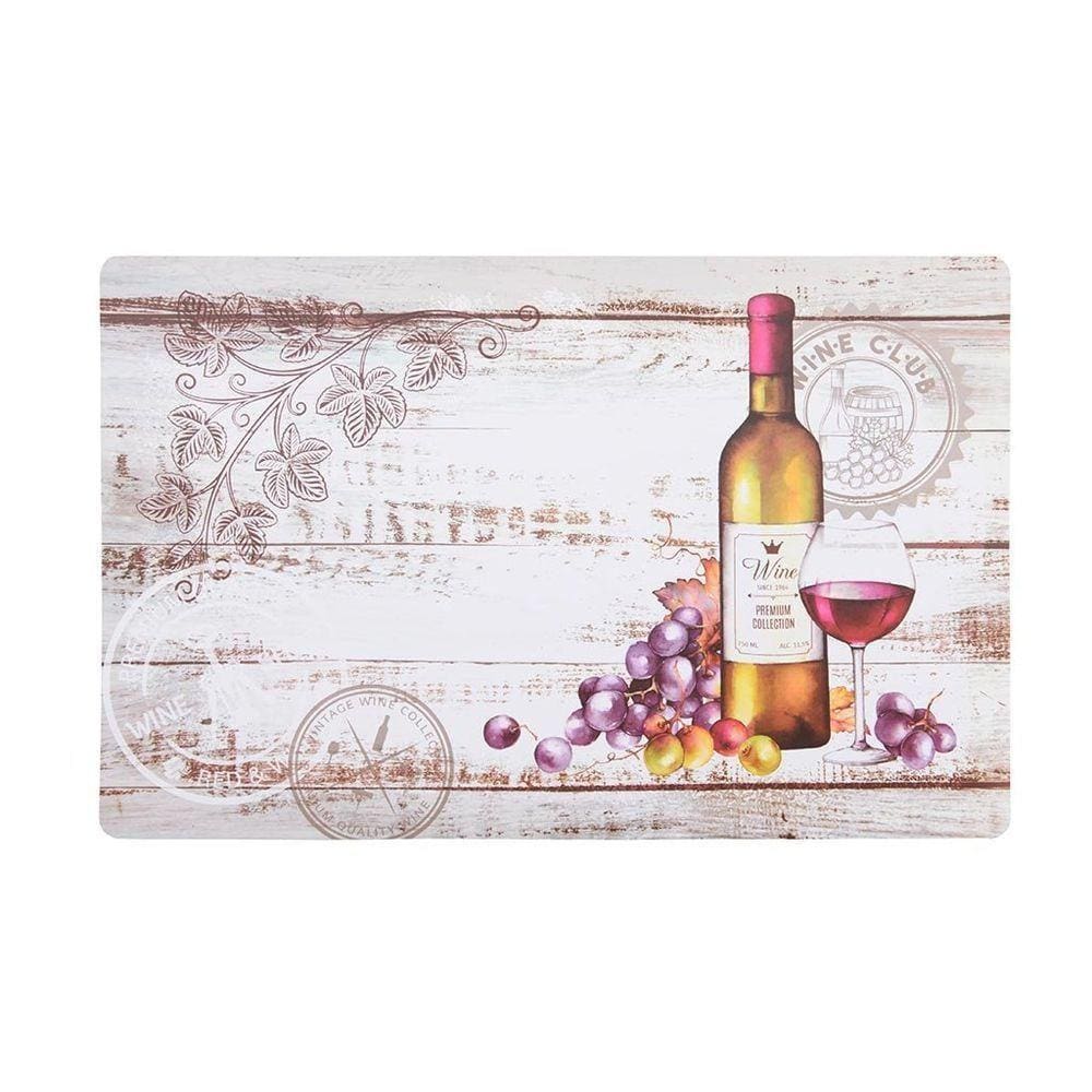 Jogo Americano Copa E Cia 6 Peças Pp Flex Wine