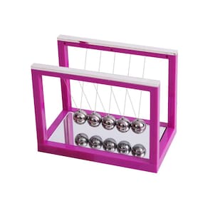 Newtons Cradle Steel Balance Ball Diversão Física Ciência Desenvolvimento Educacional Mesa Brinquedo Presente