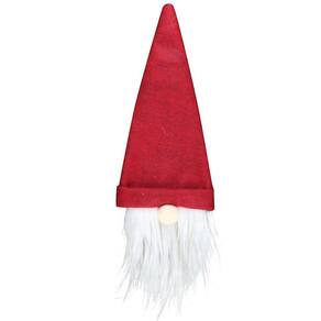 Tampa de garrafa de champanhe de Natal Dress Up Decoração Boneca sem rosto de Natal