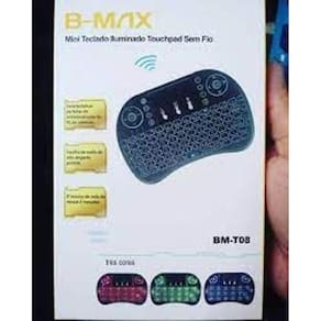 Mini Teclado Iluminado Sem Fio BM-T08 B-Max 92 Teclas