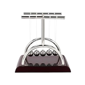 Newtons Cradle Steel Balance Ball Diversão Física Ciência Desenvolvimento Educacional Mesa Brinquedo Presente