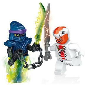 Conjunto de 24 Pcs Ninjago Mini Figuras