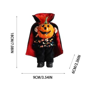 Boneca Truque de Halloween Boneca de Abóbora Sem Cabeça Decoração