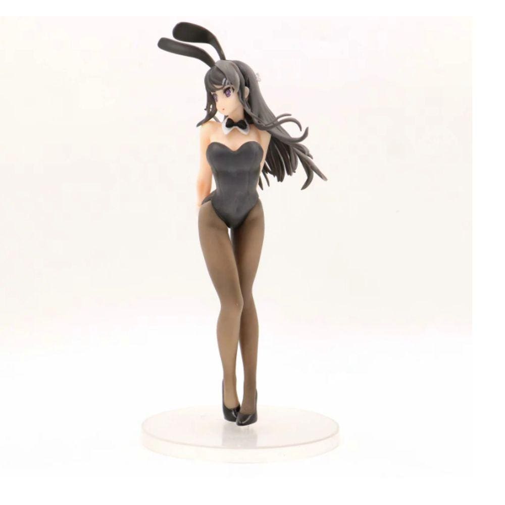 24CM Anime Rascal não sonha com bunny girl Sakurajima Mai Sister`s Dream Sexy Girl Anime Figurine PVC Action Figures Toys| Figuras de Ação