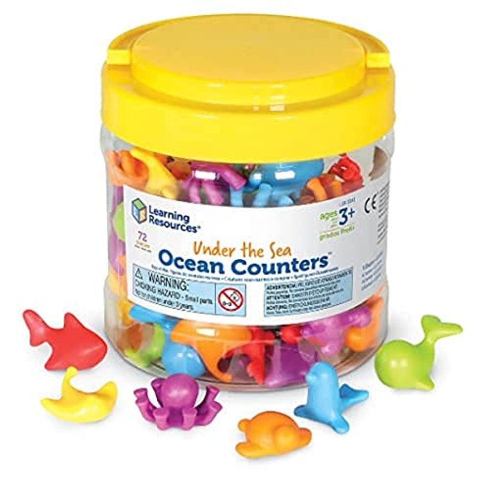 Recursos de aprendizagem no Ocean Counters