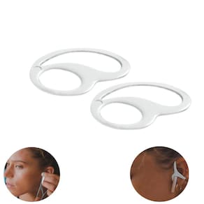 Ganchos de ouvido confortáveis com todos os fones de ouvido em forma de gancho Suporte de fone de ouvido esportivo