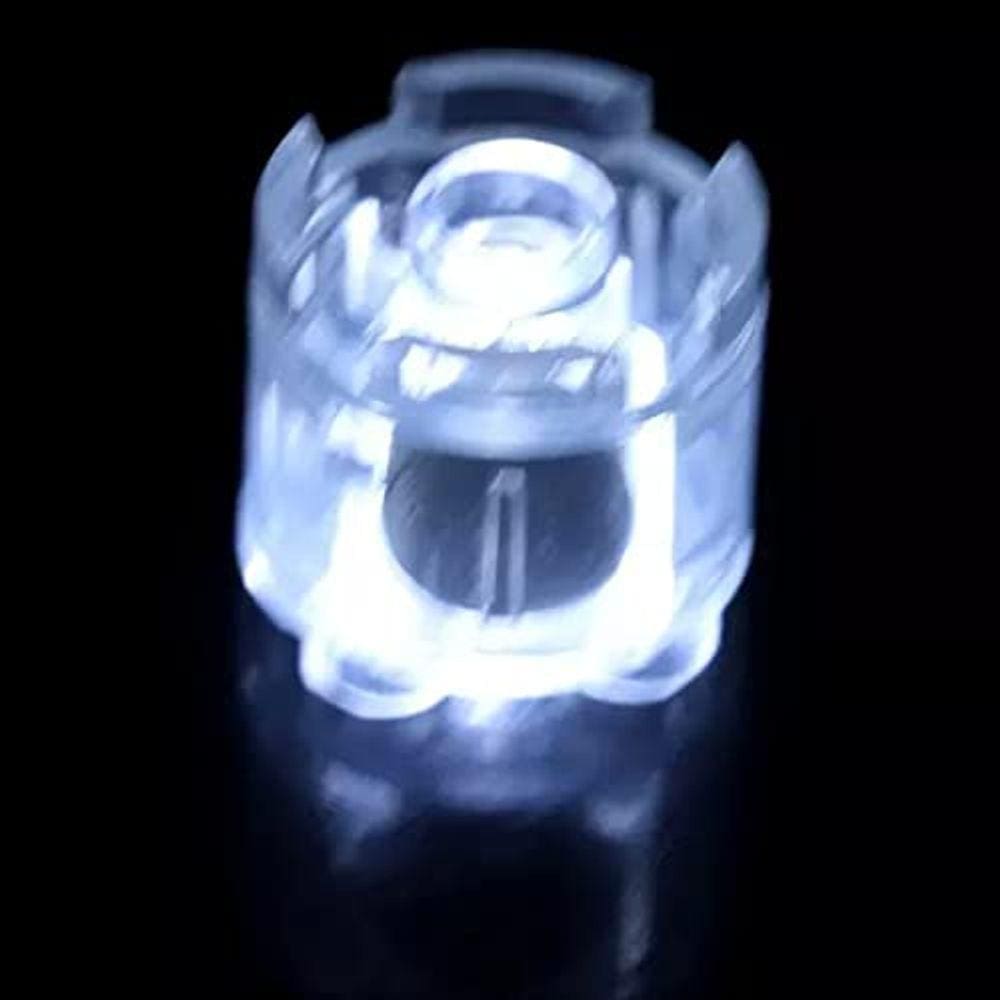 2pcs luz tijolo luminescente lâmpada luminescente acessórios redondo led th