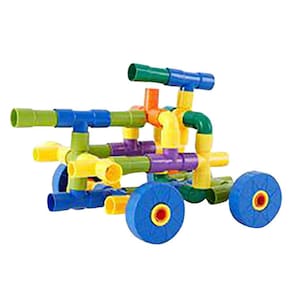 Kids Water Pipe Shape Building Blocks Diy Montando Brinquedos de blocos de túnel