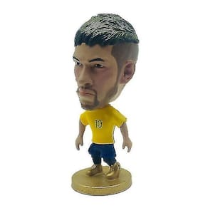 Adesivos de cola de hardware soccerwe promoções boneca de futebol 6,5 cm de altura ps brno10 figuras neymar neymarold