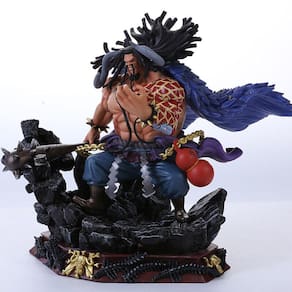 Anime One Piece Kaido Beasts Pirates Gk Battle Kaido Action Figure Pvc Excelente Modelo Figura Toy Collections For Boy Gift| Figuras de Ação