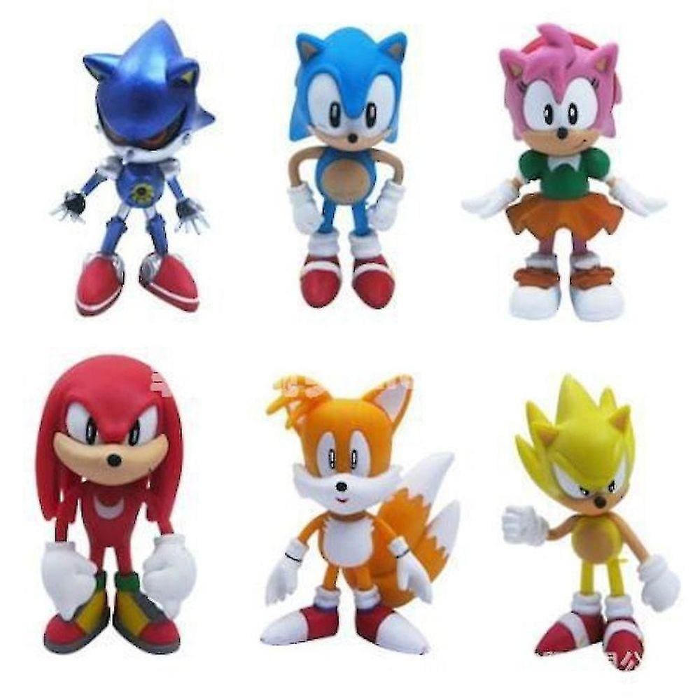 Sonics-Anime Figure Building Blocks para Crianças, Jogo Pop, Green