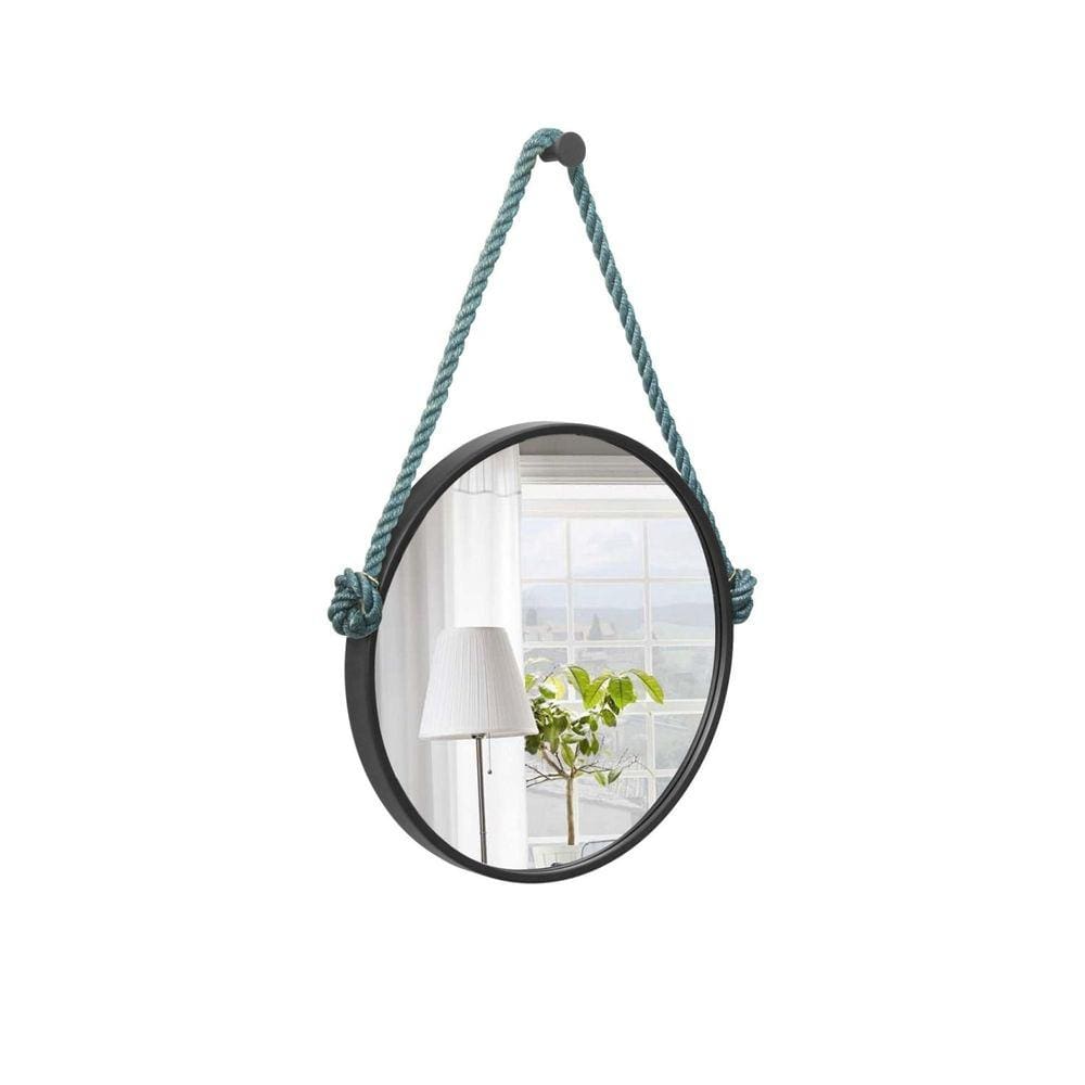 Espelho Decorativo Adnet Alça Sisal Redondo