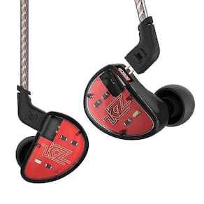 Fones de ouvido fones de ouvido es4 hifi 5ba balanceado armadura driver fone de ouvido 3.5mm com fio controle baixo fone de ouvido estéreo