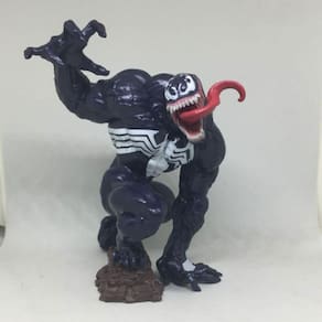 Marvel Spider-Man Herói Venom Modelo Figura Móvel Toy Orname