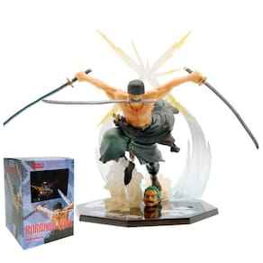 Figura do anime Roronoa Zoro Action Figures Diable Jambe Sanji PVC Collection Modelo brinquedos| Action Figures(zoro)