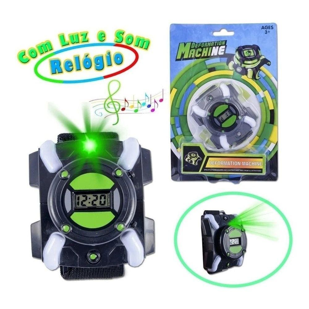 Relógio Ben 10 Omnitrix Série 3 - Sunny - Relógio de Brinquedo - Magazine  Luiza