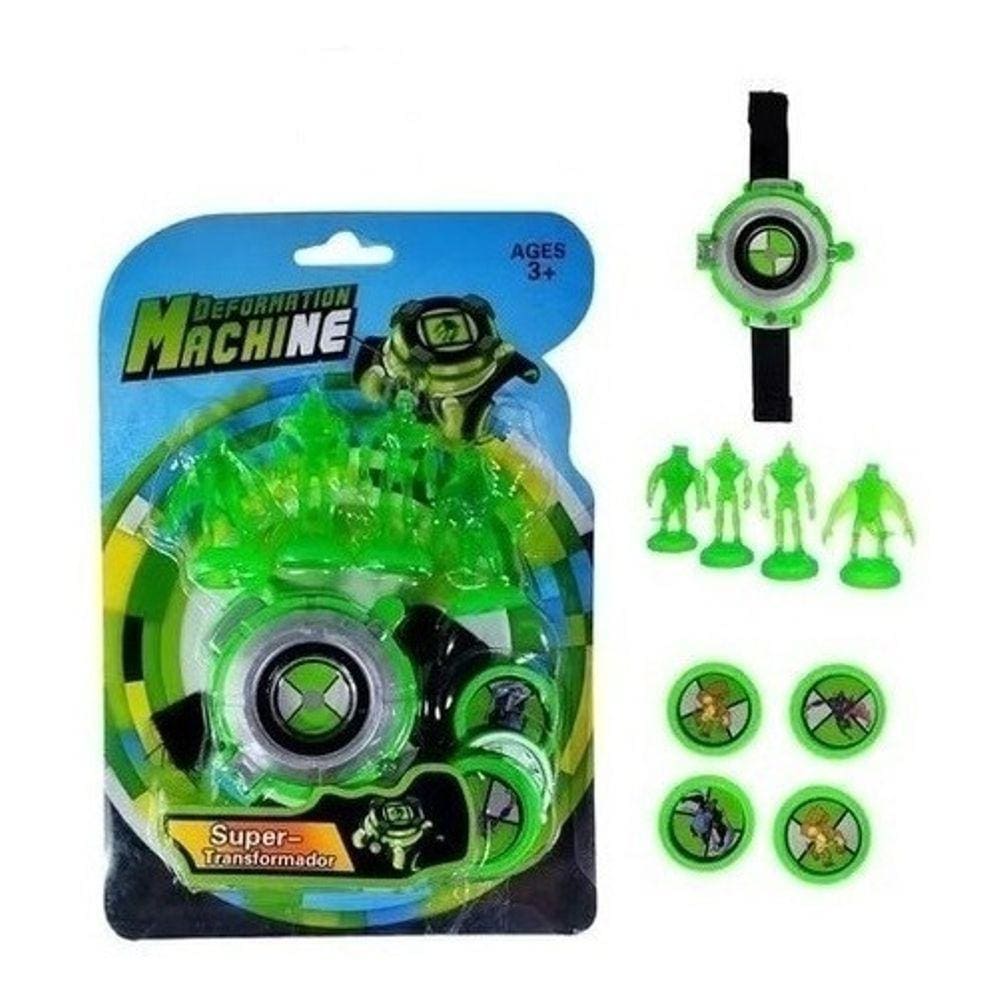 Lançador de Discos - Ben 10 - Omnitrix Omnitunado - Sunny