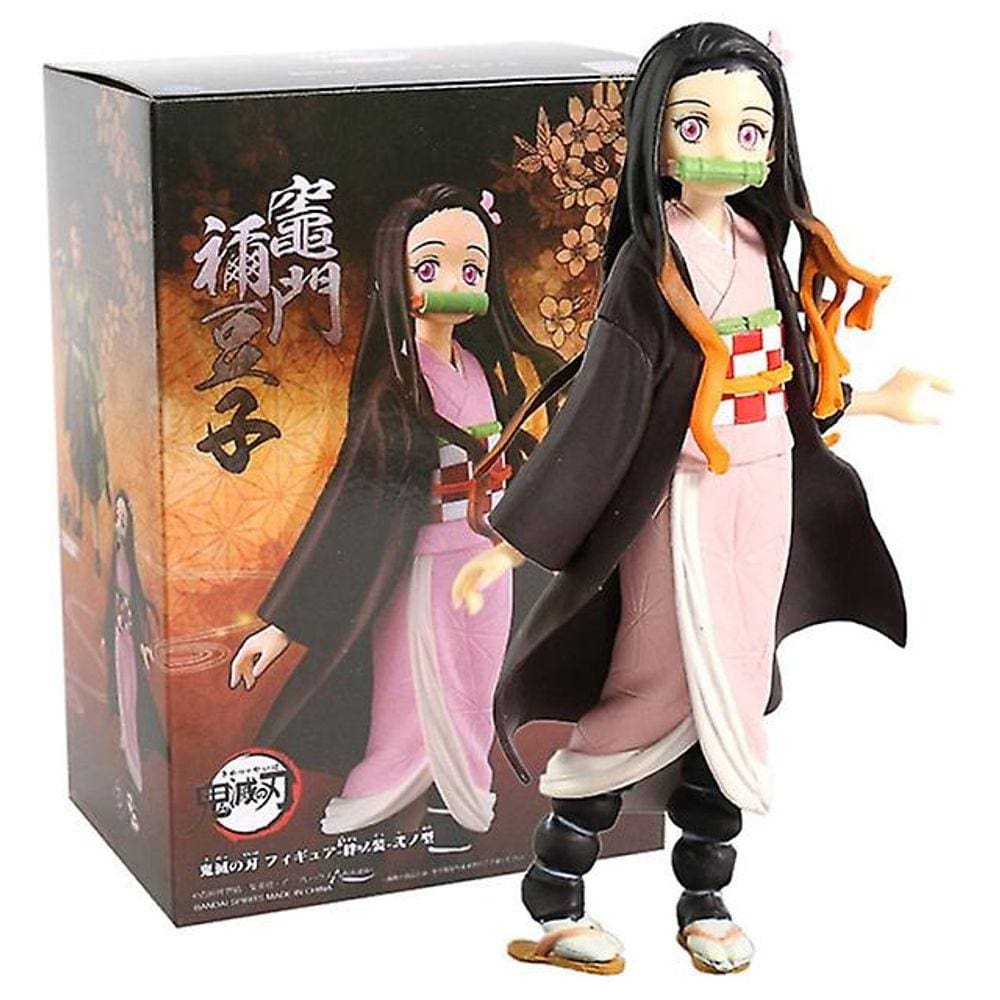 Boneca Figure Nezuko Demon Slayer Kimetsu No Yaiba Réplica