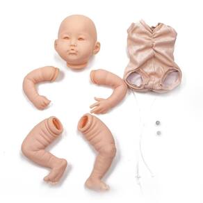 Simulação Baby Doll Soft Reborn Figure Toy 22inch (COLOR1)