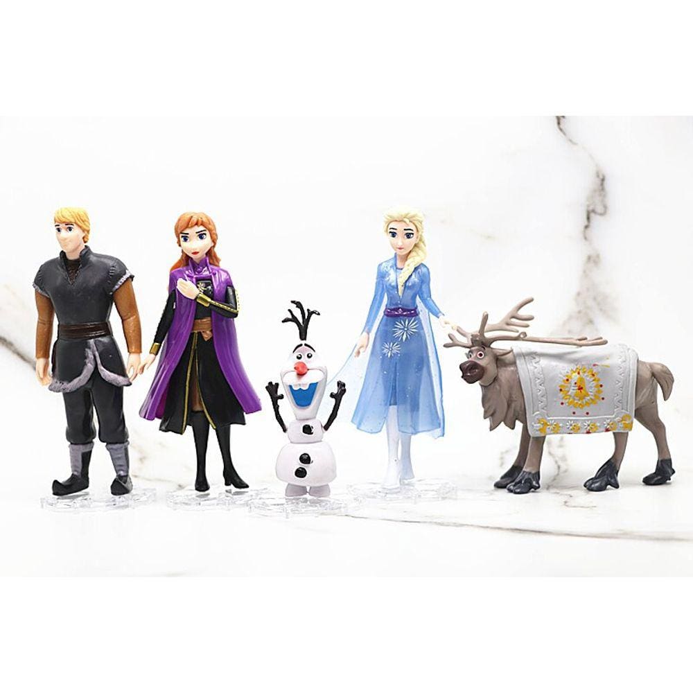 Linda Boneca Frozen Elsa Com Som 24cm Menina Brinquedos