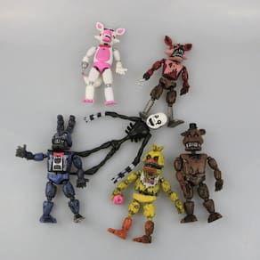 Cinco noites no Freddys Nightmare Set de 6 Action Figures Gift Collectible DIY