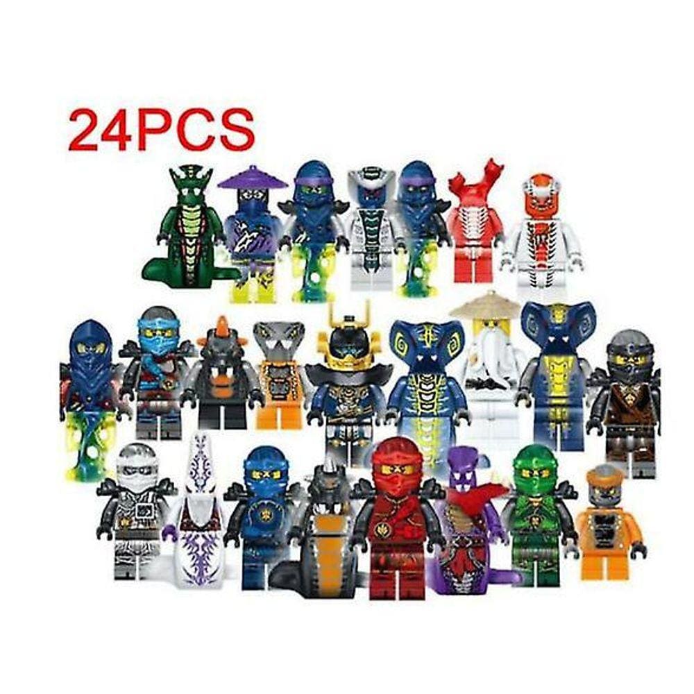 Ninjago Mini Figures Set De 24pcs