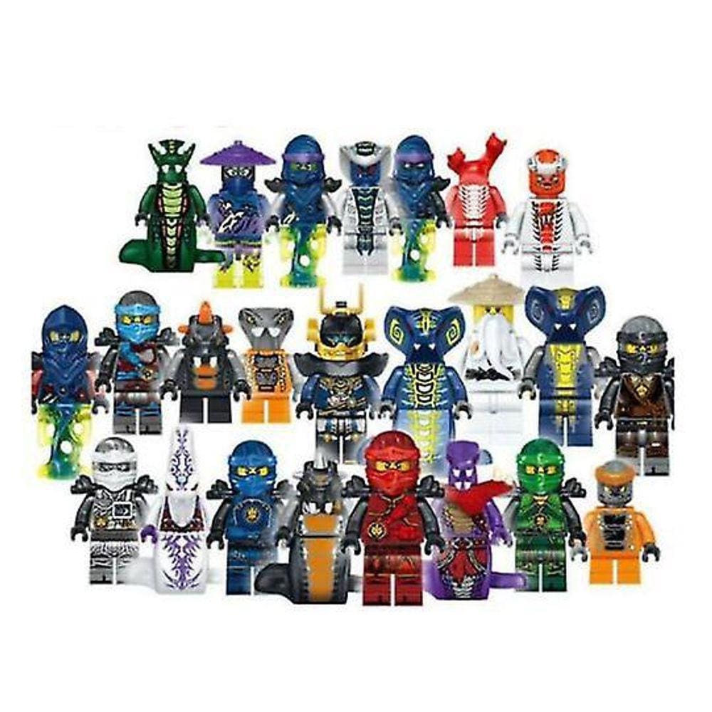Conjunto de 24pcs Ninjago Mini Figures