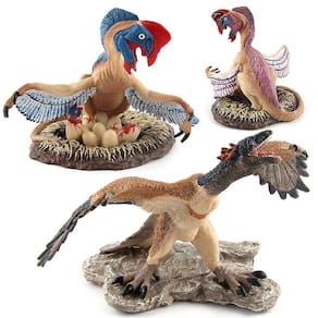 Modelo de dinossauro Archaeopteryx de simulação do mundo jurássico