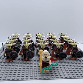 21pcs/lot cruzado romano comandante soldados cavaleiros medievais