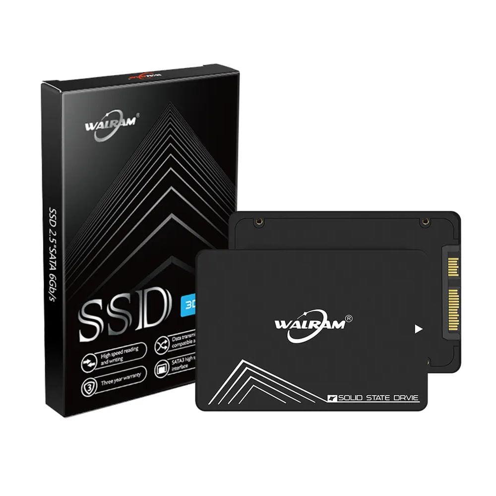 HD SSD Walram 2TB 560Mb/s De Leitura 490Mb/s De Escrita 3D Nand