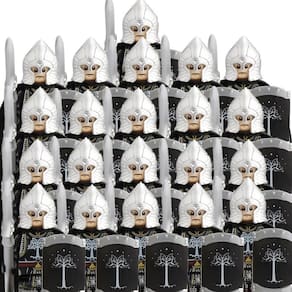 21pcs/lot cruzado romano comandante soldados cavaleiros medievais