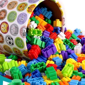 500/1000pcs 8 * 8mm micro diamante blocos de construção DIY criativo