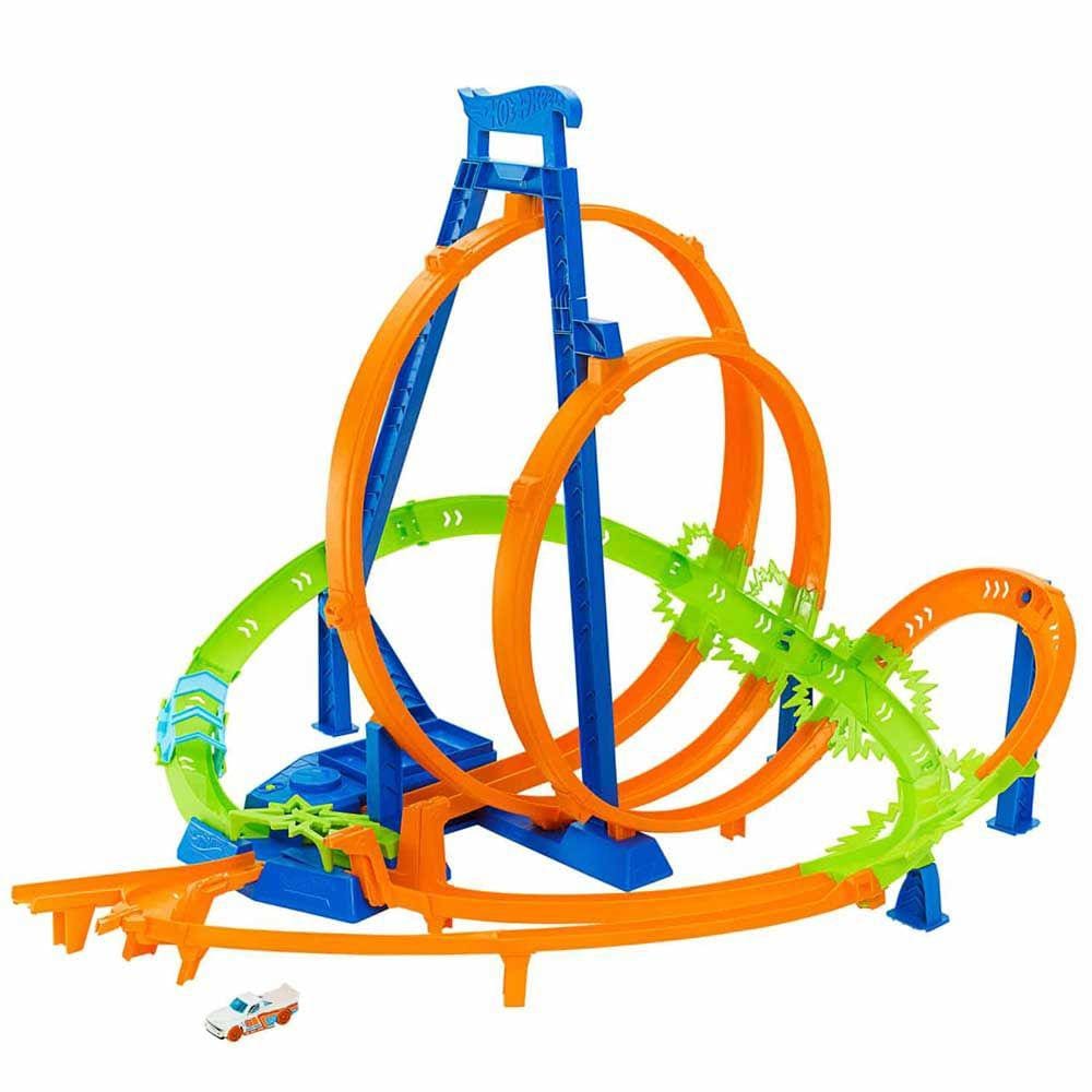 Pista Hot Wheels City Conjunto Ataque Da Cobra - Mattel - Pistas