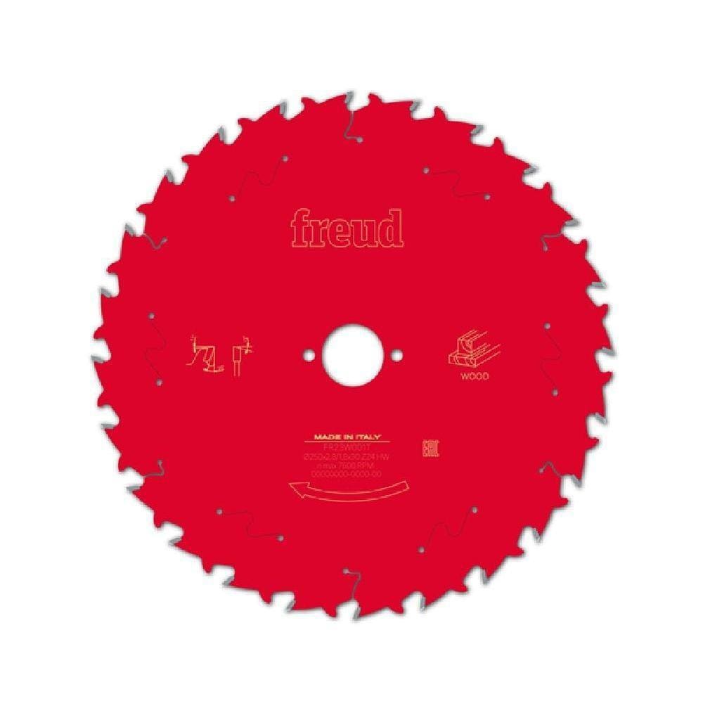 Disco De Serra Circular 250Mm 24D F30 Ed Fr23W001T Freud Uni