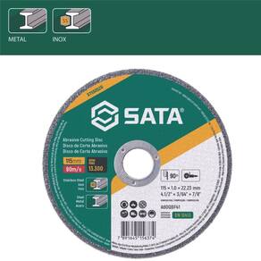 Disco Corte Abrasivo Metal/Inox 7X1.6Mm Sata
