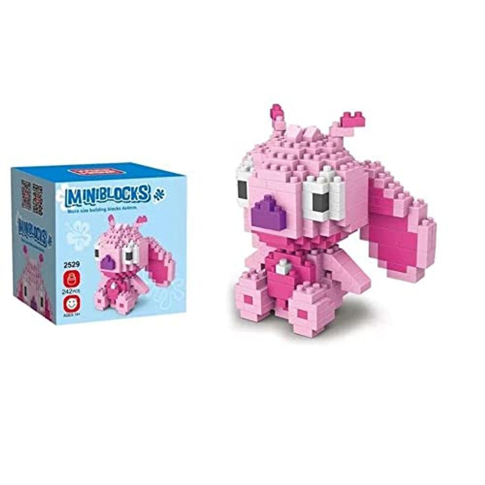 Stitch Block Tijolo Toy Building Mini Minnie Mickey Blocos