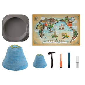 Conjunto de Mineração Enlatada de Ciência Brinquedo Arqueológico Arqueológico de Cristal Infantil