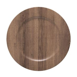 Sousplat Copa E Cia Galles Flat Wood Brown Brown