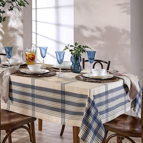 Toalha de Mesa Retangula 8 Lugares 160x270 Dohler Clean Luna