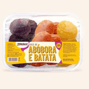 Doce de Abóbora e Batata Melaré 230g - Saboroso e macio