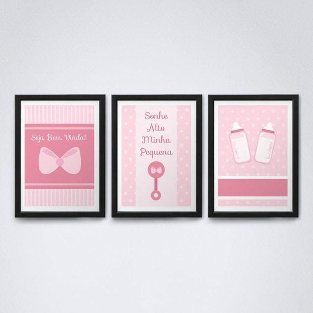 Quadro Decorativo 30x20cm Família 24 Moldura Preta