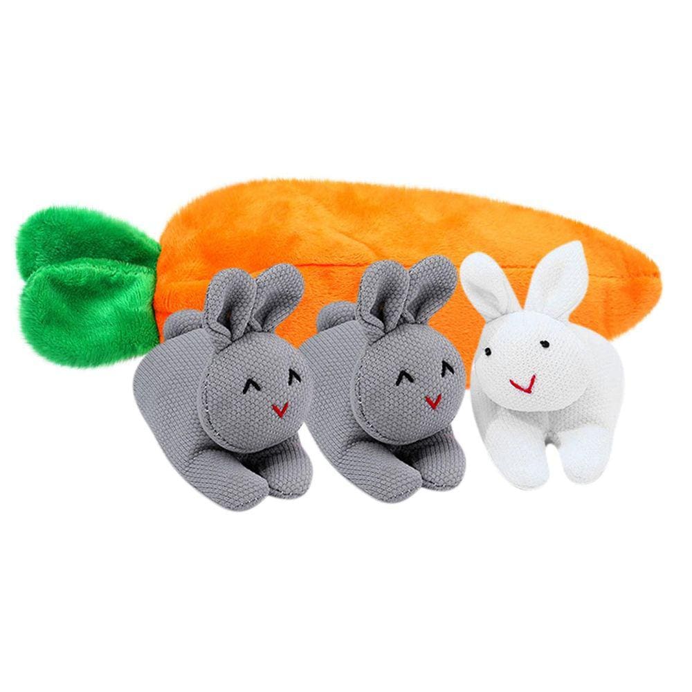 Unzip Rabbit Doll Toy 3 coelhos em | Casas Bahia