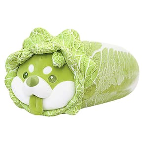 Vegetal repolho cachorro boneca travesseiro presente de aniversário menina cama boneca boneca