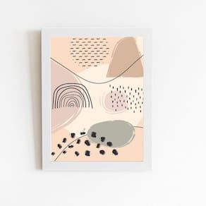 Quadro Decorativo 60x40cm Eucatex Adesivado - Alta Qualidade