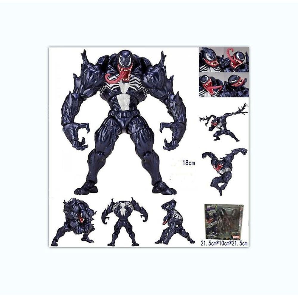 Yamaguchi Marvel Carnage Red Venom Action Figure Modelo Brinquedos